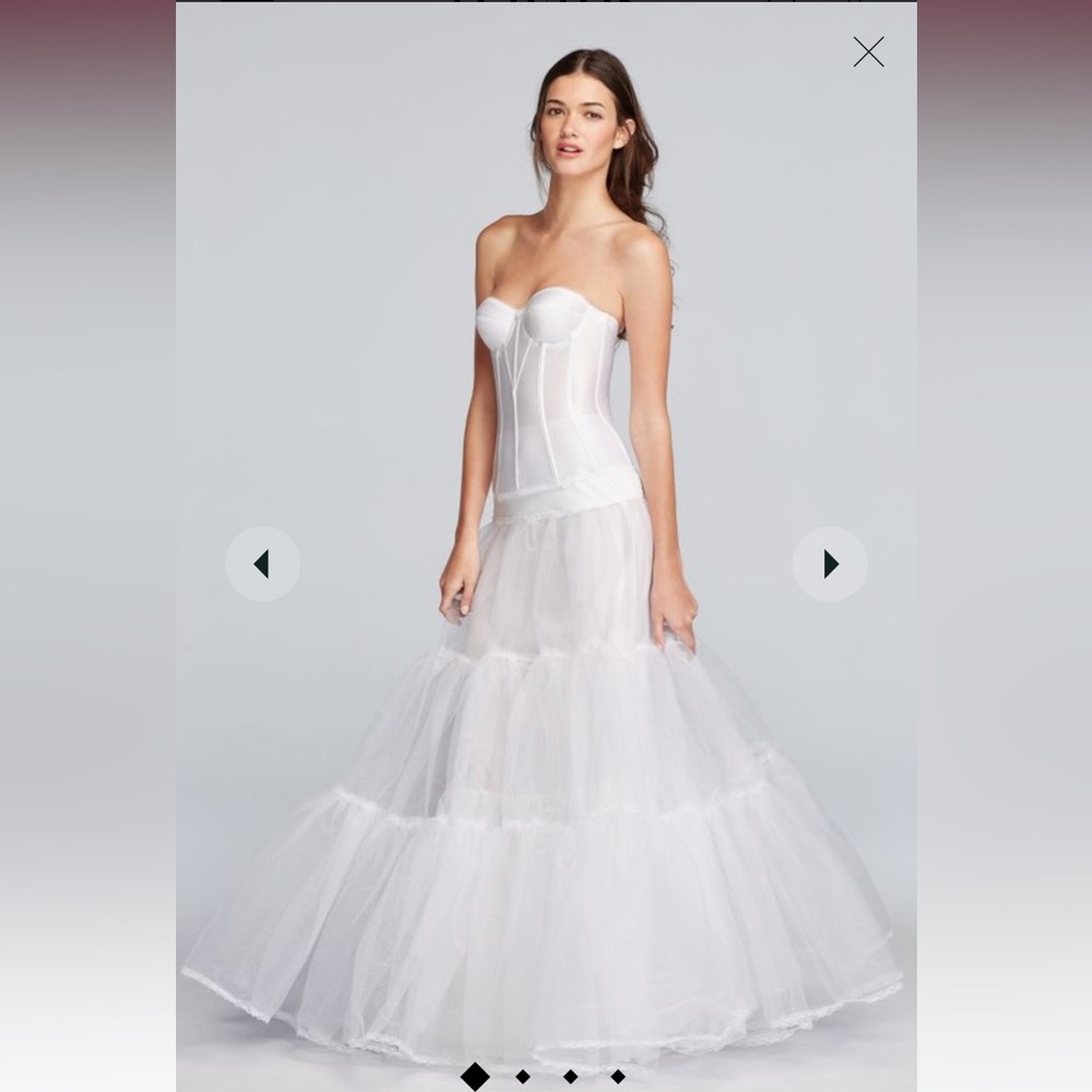 COPY - David’s Bridal Hoop Slip Ball Gown